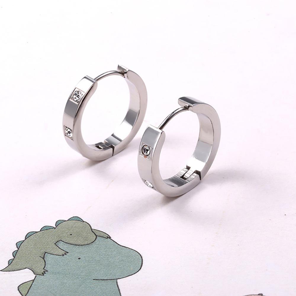 Stainless Steel Rose Gold Crystal Stones Hoop Earrings Jewelry Women Ladies Minimalism Earrings Jewellery Gift for Him срібний
Stainless Steel Rose Gold Crystal Stones Hoop Earrings Jewelry Women Ladies Minimalism Earrings Jewellery Gift for Him срібний