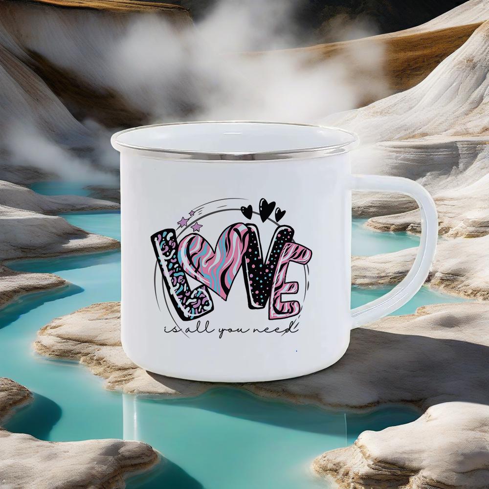 Sunflower Water Cup Rainbow Mugs Love Couple Cup Cute Mug Coffee Valentine Themed Enamel Mug Camping Hiking Fishing Use Safe Bar 301-400ml
Sunflower Water Cup Rainbow Mugs Love Couple Cup Cute Mug Coffee Valentine Themed Enamel Mug Camping Hiking Fishing Use Safe Bar 301-400ml