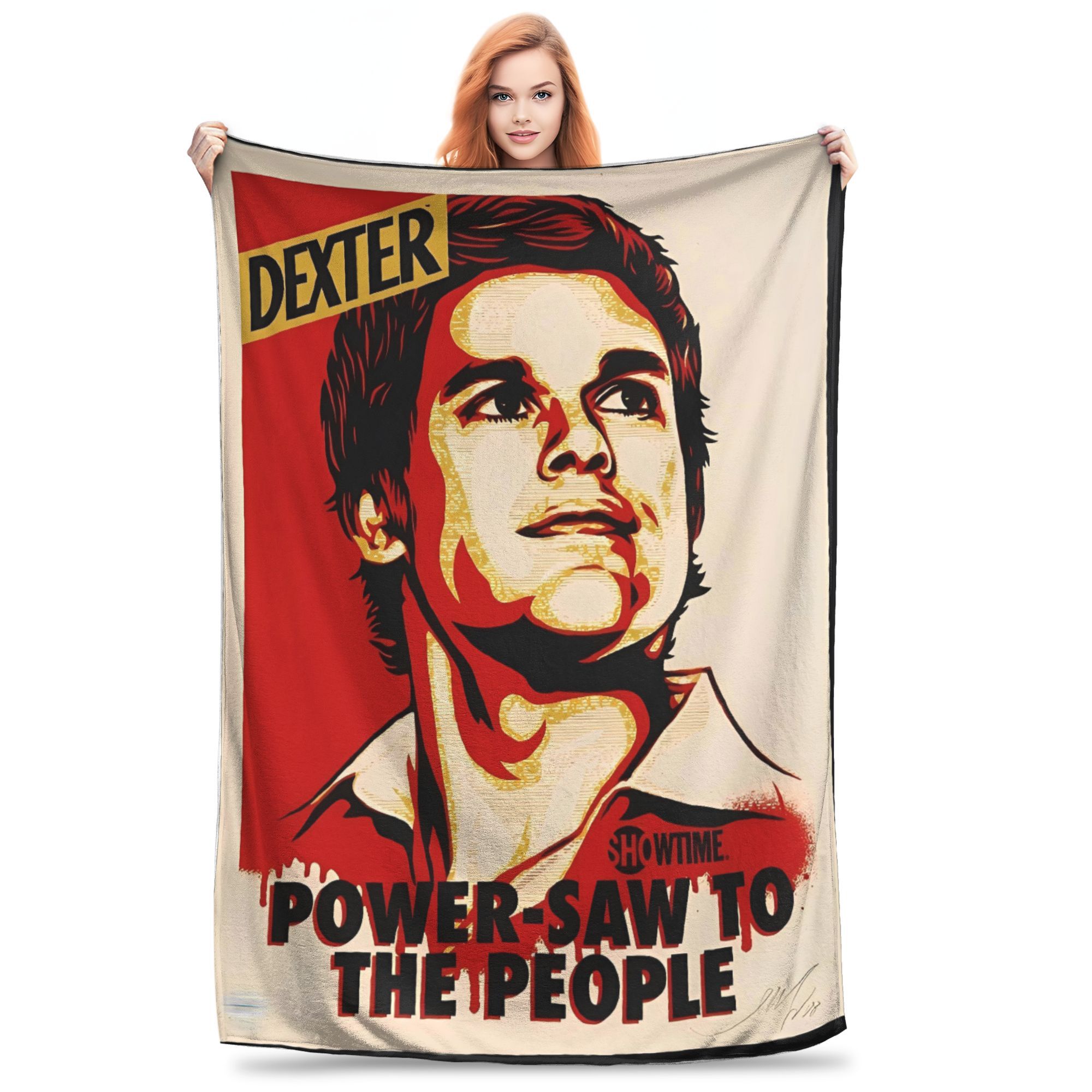Dexter Morgan TV Horror Flannel Blanket Autumn Soft Throw Blanket for Kids Adult Bedroom Street Trend Bedspread Sofa Bed Cover 75x90cm
Dexter Morgan TV Horror Flannel Blanket Autumn Soft Throw Blanket for Kids Adult Bedroom Street Trend Bedspread Sofa Bed Cover 75x90cm