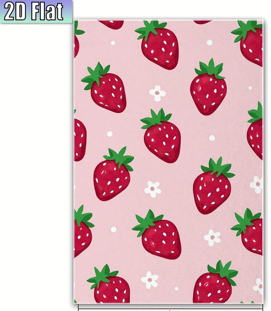 Strawberry Pink Hand Towel Suitable for Home Decor Microfiber Bath Kitchen Towel with Strawberry Reusable Dishwashing Cloth W30*H60(CM)
Strawberry Pink Hand Towel Suitable for Home Decor Microfiber Bath Kitchen Towel with Strawberry Reusable Dishwashing Cloth W30*H60(CM)