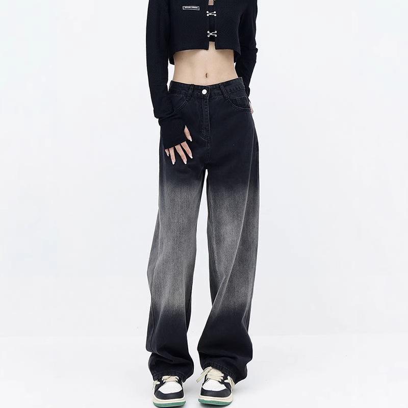 Women s High Waist Black Gradient Jeans for Pear-Shaped Figures – Slimming Straight & Wide Leg, Spring/Autumn Collection XXL
Women s High Waist Black Gradient Jeans for Pear-Shaped Figures – Slimming Straight & Wide Leg, Spring/Autumn Collection XXL