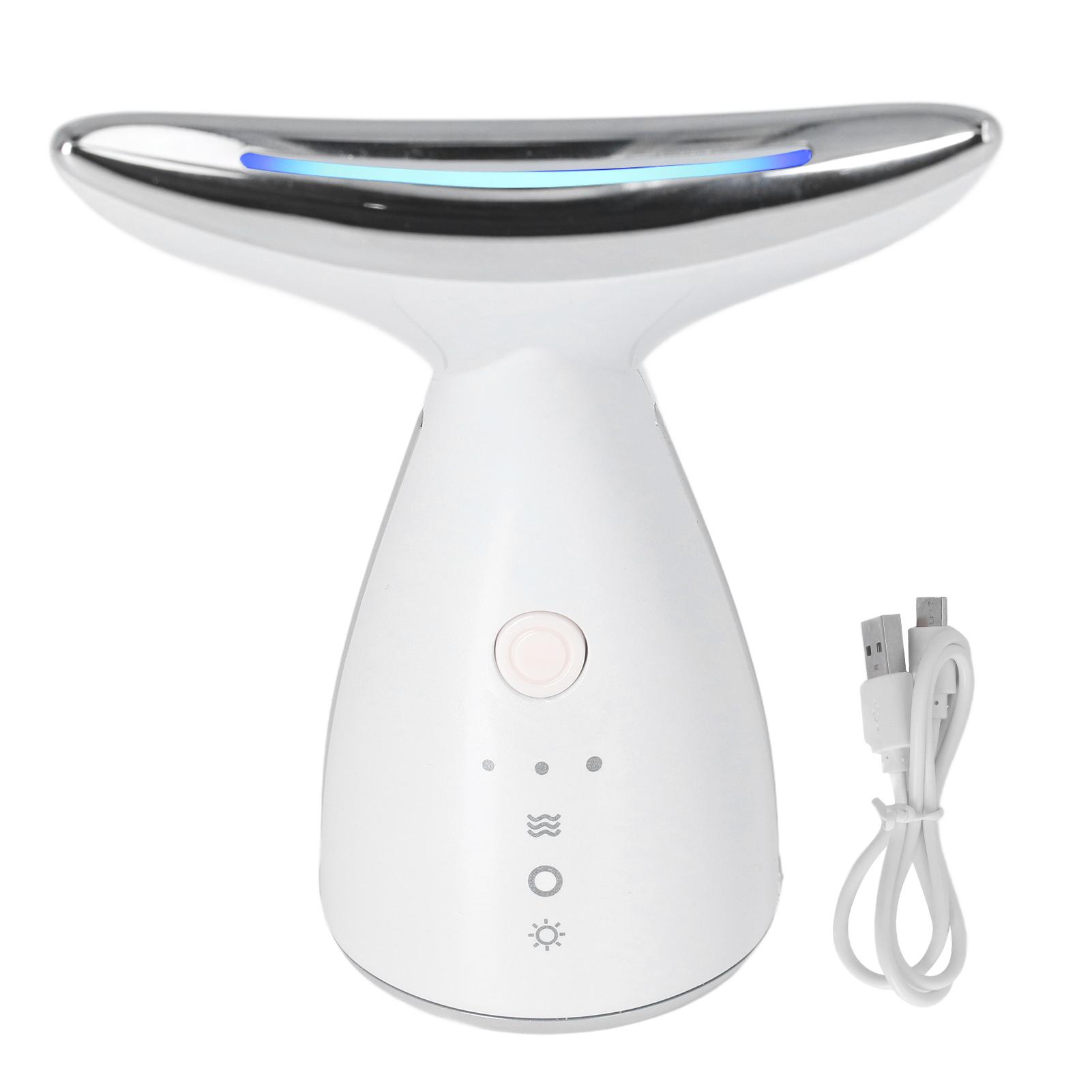 Массажер для подтяжки шеи с горячим компрессом, 3 светодиодных лампы, 3 силовых механизма, устройство для подтяжки кожи шеи и красоты белый
Массажер для подтяжки шеи с горячим компрессом, 3 светодиодных лампы, 3 силовых механизма, устройство для подтяжки кожи шеи и красоты белый