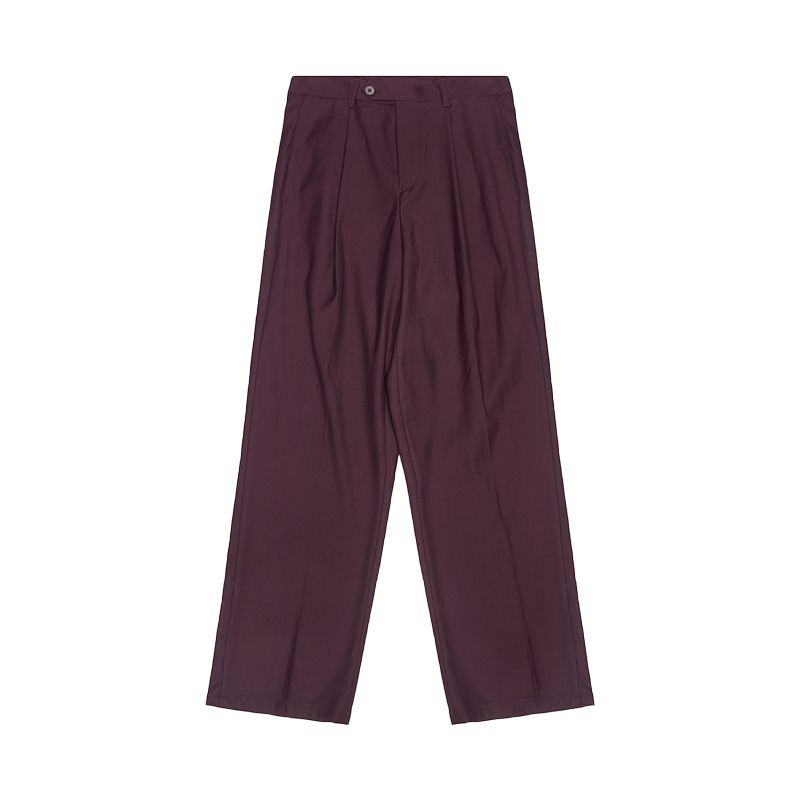 Medm Country Trendy Easiest for Match Minimalist Spring & Fall Loose Suit Pants Men s and Women s Couple Casual High Street Straight-leg Long Pants Fuchsia S
Medm Country Trendy Easiest for Match Minimalist Spring & Fall Loose Suit Pants Men s and Women s Couple Casual High Street Straight-leg Long Pants Fuchsia S