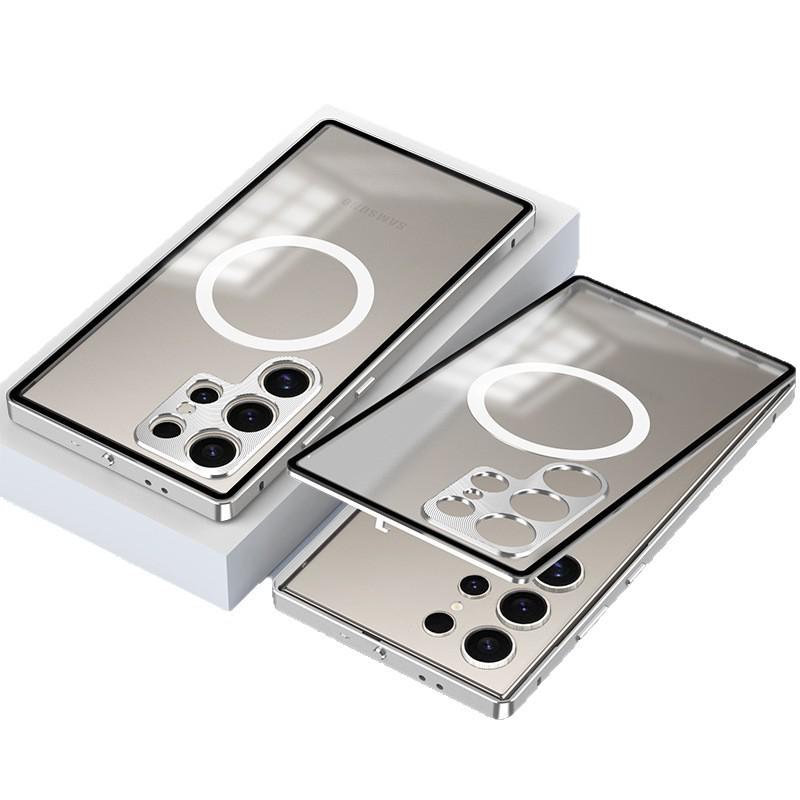Samsung S24/S23 Series Single-Sided Metal Phone Case with Spring Buckle S24 with Magnetic Ring
Samsung S24/S23 Series Single-Sided Metal Phone Case with Spring Buckle S24 with Magnetic Ring