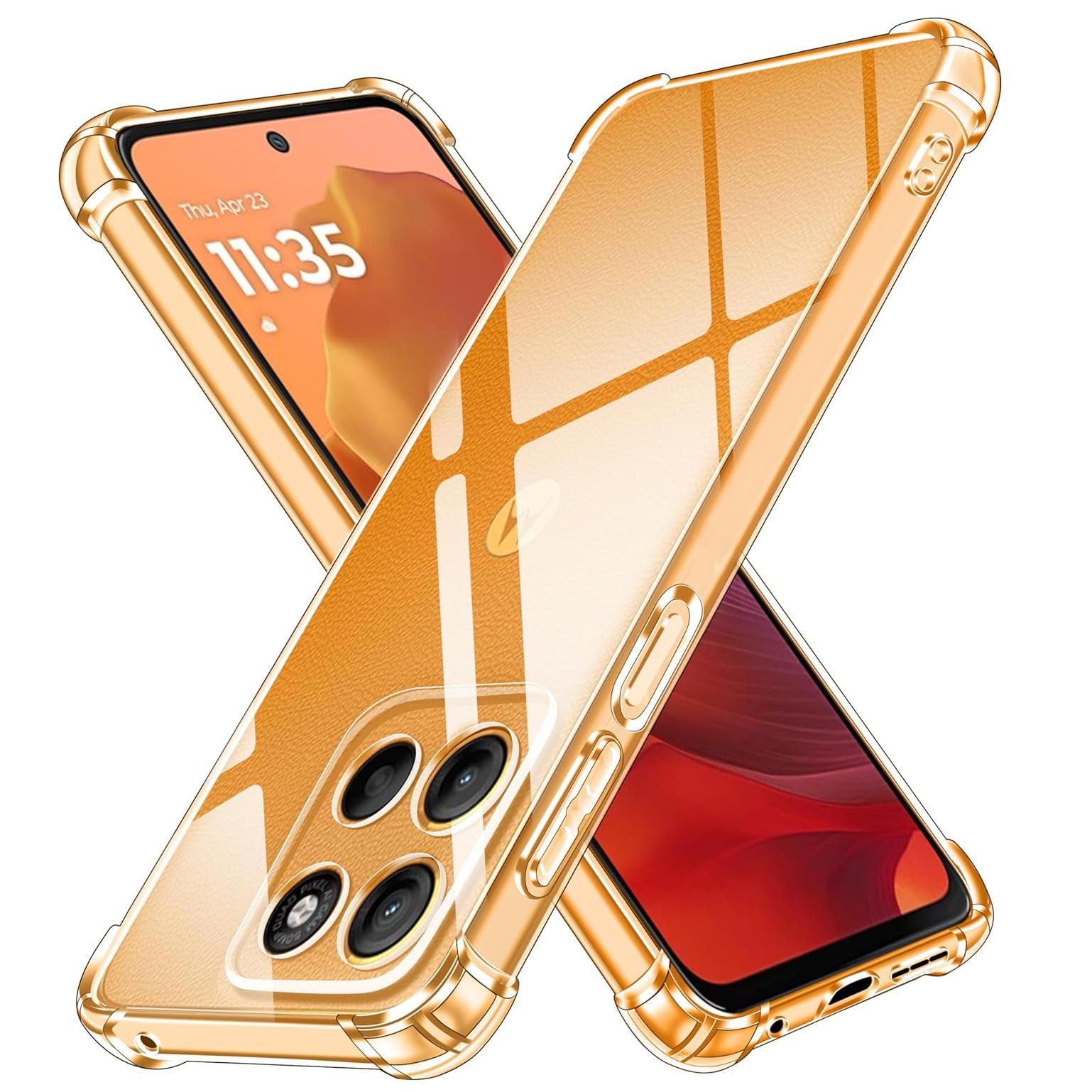 EUCAGR TPU Transparent Case For Motorola Moto G77 G67 G57 G17 Power Protective Cover Four Corners Shockproof Bumper Coque Fundas MOTO G77 чистий
EUCAGR TPU Transparent Case For Motorola Moto G77 G67 G57 G17 Power Protective Cover Four Corners Shockproof Bumper Coque Fundas MOTO G77 чистий