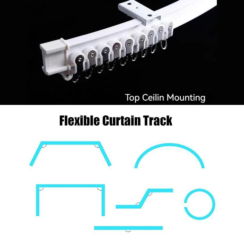 1м/2м/3м/4м/5м карниз для штор универсальный изогнутый карниз можно сгибать и гибко скользить, что делает установку удобной 1M
1м/2м/3м/4м/5м карниз для штор универсальный изогнутый карниз можно сгибать и гибко скользить, что делает установку удобной 1M