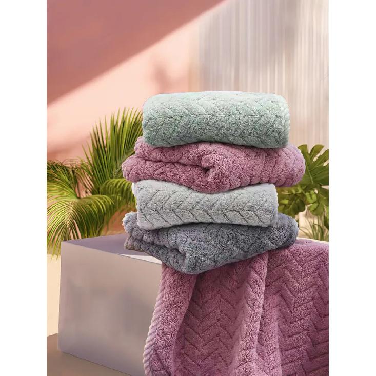 Soft coral fleece face towel, hand towel, polyester fiber, 30x60 cm, 4 pcs 30x60 фіолетовий
Soft coral fleece face towel, hand towel, polyester fiber, 30x60 cm, 4 pcs 30x60 фіолетовий