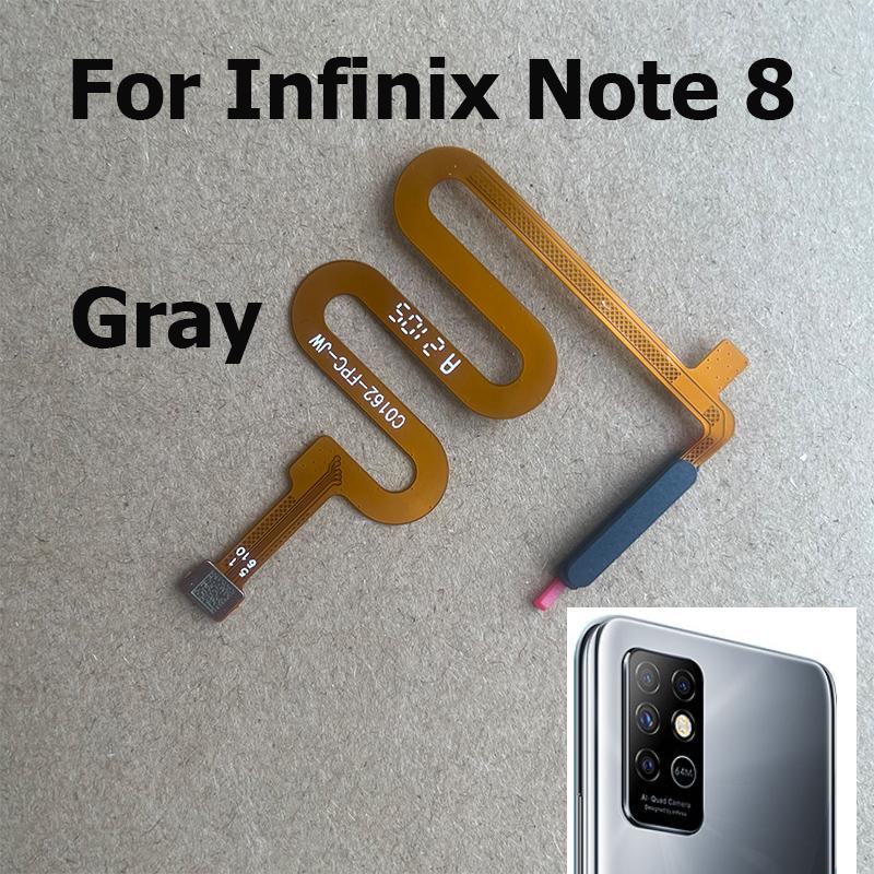 For Infinix Note 8 X692 Home Button Back Touch ID Finger Scanner Fingerprint Sensor Flex Cable Note 8 Gray
For Infinix Note 8 X692 Home Button Back Touch ID Finger Scanner Fingerprint Sensor Flex Cable Note 8 Gray