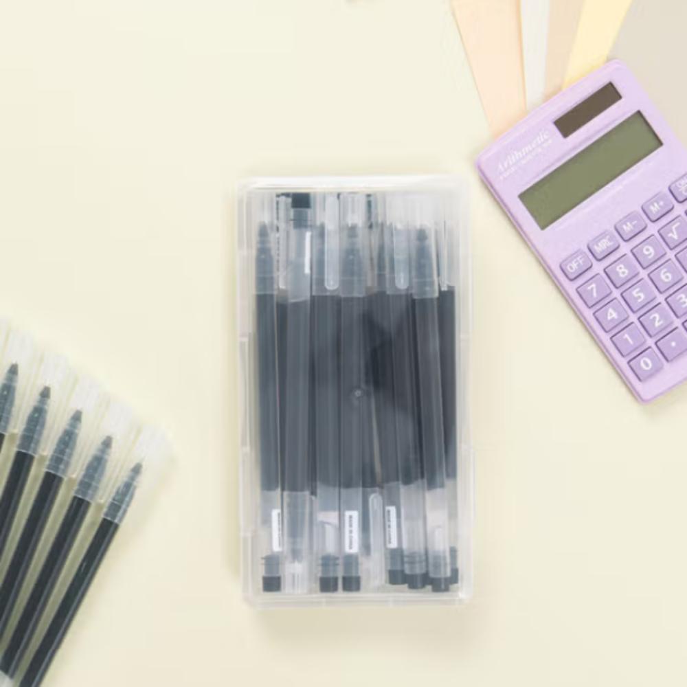 Черная гелевая ручка T 0.5мм 20шт Офисные канцелярские товары Школьные принадлежности
Черная гелевая ручка T 0.5мм 20шт Офисные канцелярские товары Школьные принадлежности