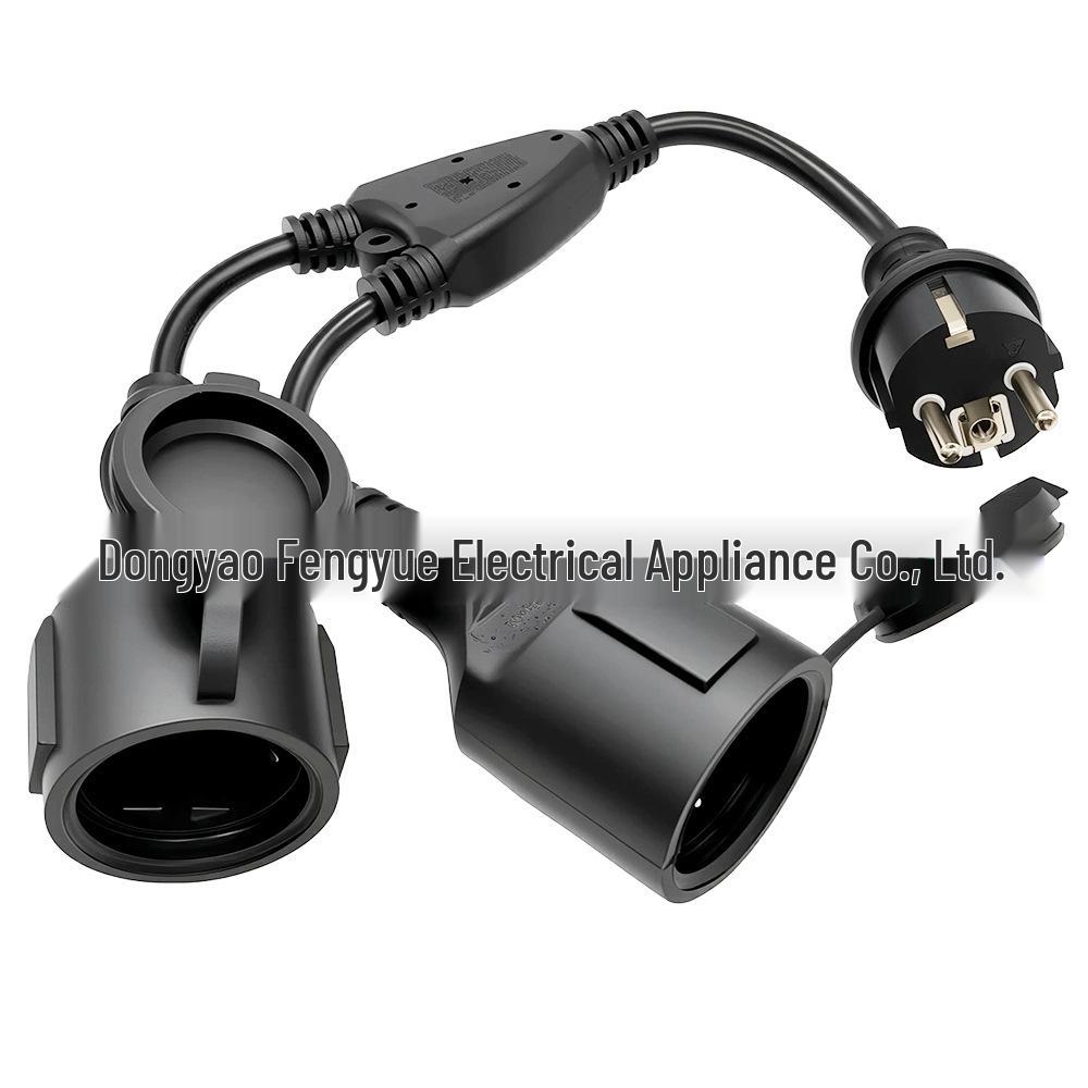 35cm EU Waterproof German Type Dual Power Extension Cord 008992979899
35cm EU Waterproof German Type Dual Power Extension Cord 008992979899