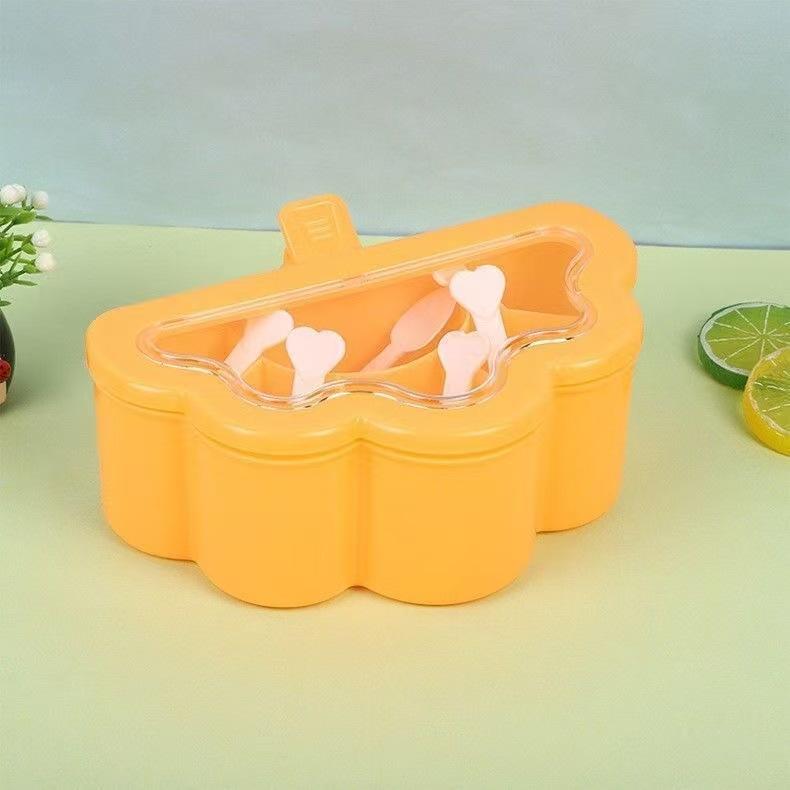 Закрытая емкость для приправ Шестисекционная емкость для соли, глутамата натрия, приправ и приправ Кухонный набор оранжевый
Закрытая емкость для приправ Шестисекционная емкость для соли, глутамата натрия, приправ и приправ Кухонный набор оранжевый