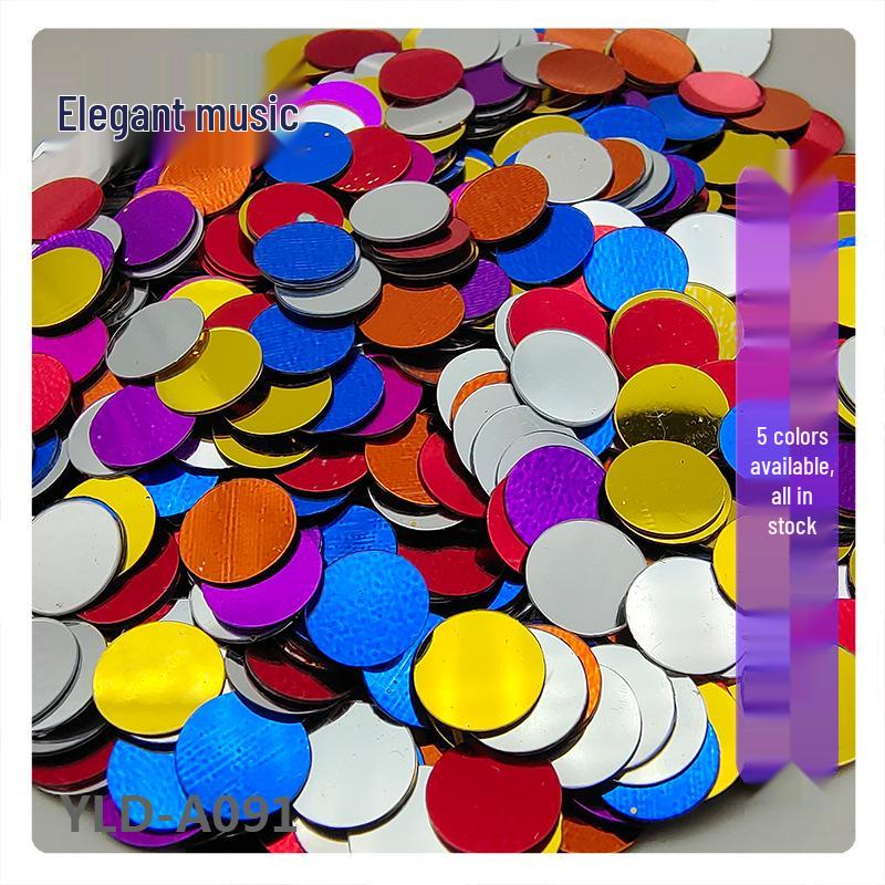 Yaleduo 6mm No-Hole Flat Round Sequins for DIY Crafts, Phone Decor, Epoxy Art, and Nail Design 20g/pack
Yaleduo 6mm No-Hole Flat Round Sequins for DIY Crafts, Phone Decor, Epoxy Art, and Nail Design 20g/pack