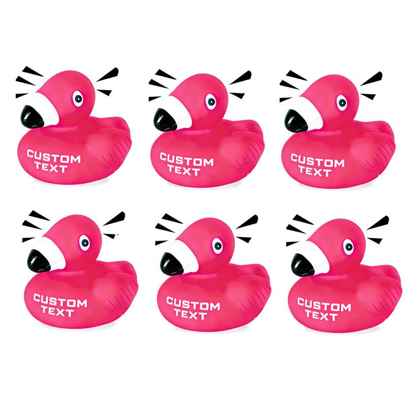 Personalized Name Flamingo Rubber Ducks Custom Text Pink Flamingo Duck Floating Squeaky Bath Toys Pool Party Birthday Party Deco 20pcs
Personalized Name Flamingo Rubber Ducks Custom Text Pink Flamingo Duck Floating Squeaky Bath Toys Pool Party Birthday Party Deco 20pcs
