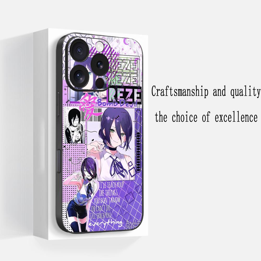 Reze Anime Chainsaw Man Phone Case For iPhone 17 Air 16 e 15 14 13 12 11 Pro Max Plus Mini SE 2020 2022 Black Cover iPhone Air
Reze Anime Chainsaw Man Phone Case For iPhone 17 Air 16 e 15 14 13 12 11 Pro Max Plus Mini SE 2020 2022 Black Cover iPhone Air