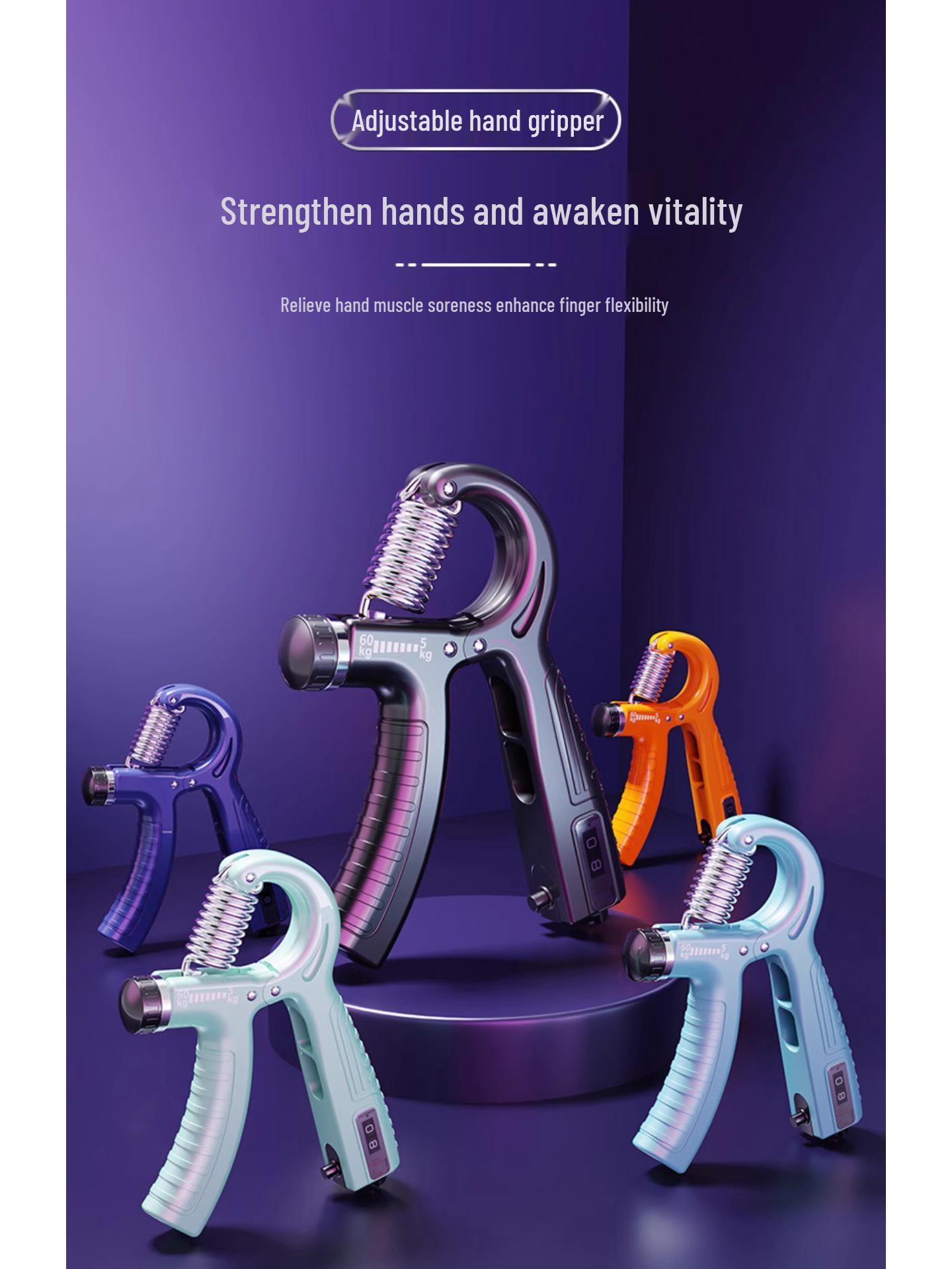 Профессиональный регулируемый кистевой и предплечевой эспандер с бесплатной доставкой - Специальное предложение для новичков Grip Strengthener - Non-Counting (Color Random)
Профессиональный регулируемый кистевой и предплечевой эспандер с бесплатной доставкой - Специальное предложение для новичков Grip Strengthener - Non-Counting (Color Random)