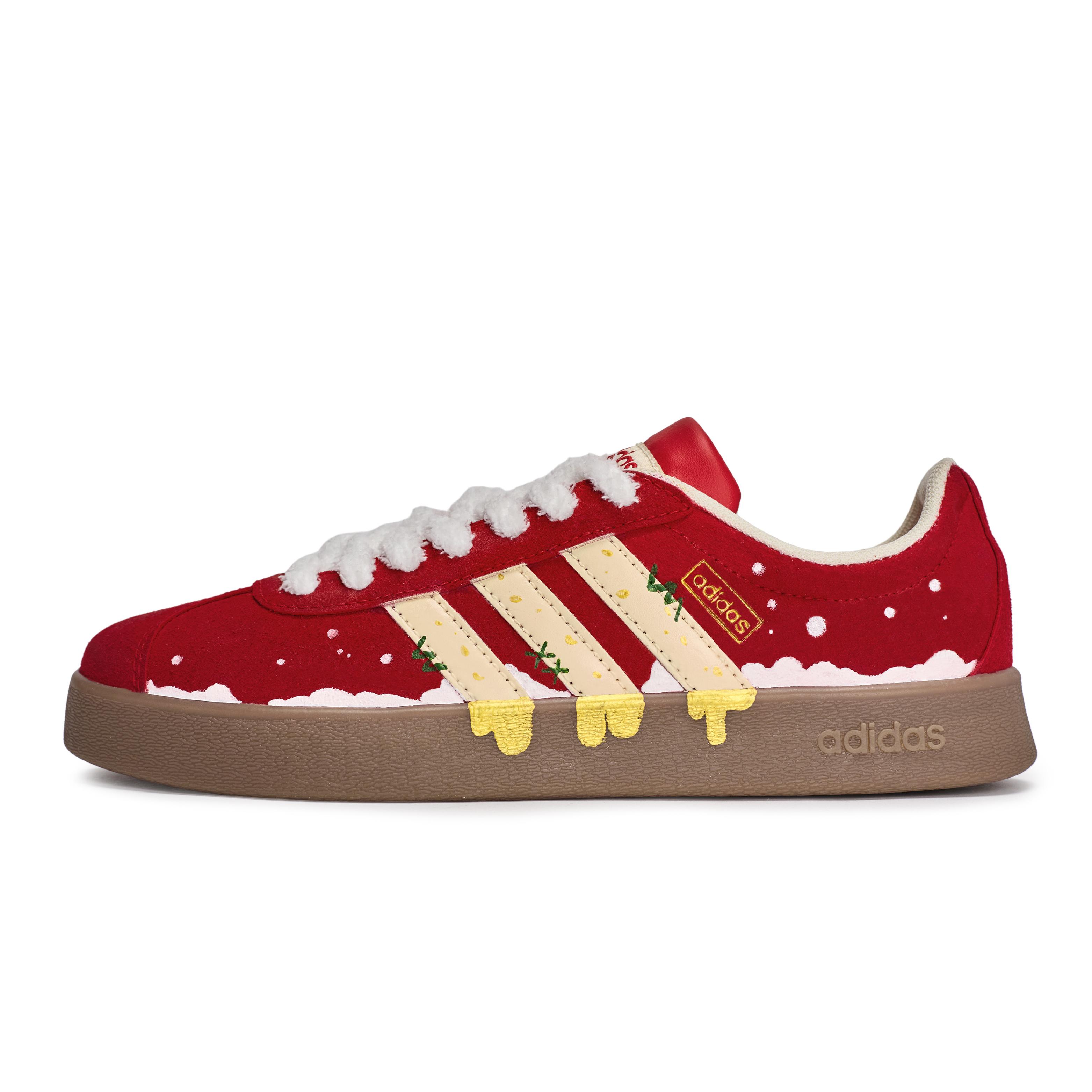 Adidas Vl Court Classic 811 Manufacturing, Snow Top Golden Bell Low top Skateboard Shoes Unisex White Red Gold KK3774(Team80-) 40
Adidas Vl Court Classic 811 Manufacturing, Snow Top Golden Bell Low top Skateboard Shoes Unisex White Red Gold KK3774(Team80-) 40