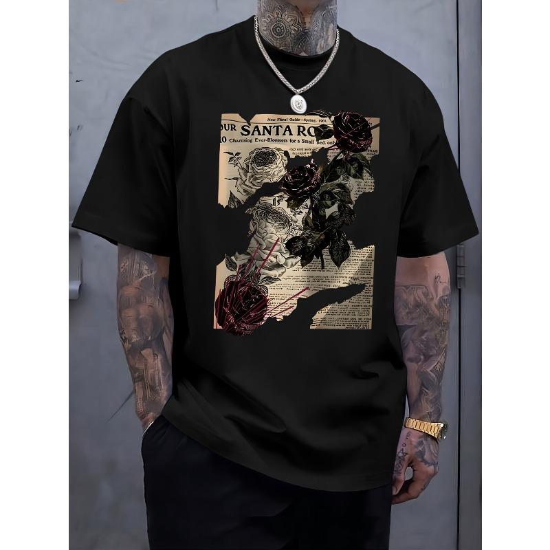 Round Neck Men s Loose Street Pattern T-shirt 4XL
Round Neck Men s Loose Street Pattern T-shirt 4XL
