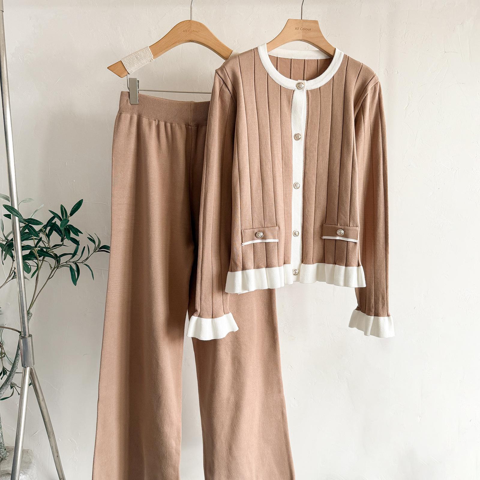 Autumn/Winter European Bell Sleeve Knit Cardigan & Wide-leg Pants Set – Women s Fashion Two-piece. One Size верблюд
Autumn/Winter European Bell Sleeve Knit Cardigan & Wide-leg Pants Set – Women s Fashion Two-piece. One Size верблюд