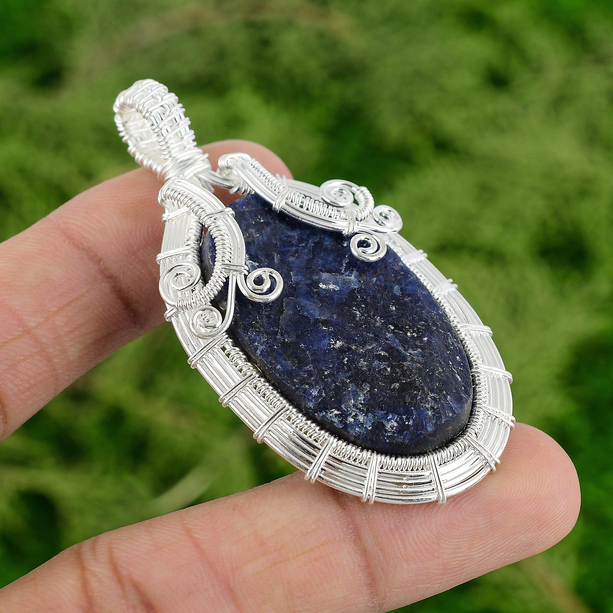 Овальный Натуральный Содалит Необработанный Серебро 925 пробы Сестринская Проволочная Обмотка Ручной Работы Подвеска на День Рождения
Овальный Натуральный Содалит Необработанный Серебро 925 пробы Сестринская Проволочная Обмотка Ручной Работы Подвеска на День Рождения