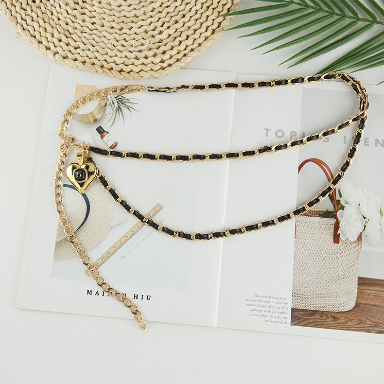 Xiaoxiangfeng Metal Waist Chain Women S High-End Trendy With Dress Decoration Thin Belt Chain Waist Seal
Xiaoxiangfeng Metal Waist Chain Women S High-End Trendy With Dress Decoration Thin Belt Chain Waist Seal