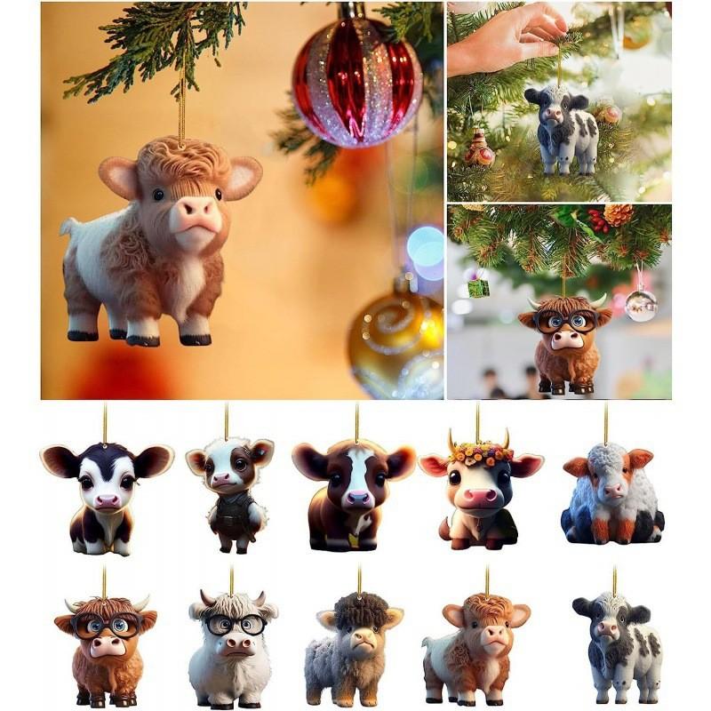 Cartoon Whimsical Cow Hanging Decoration Set Perfect For Christmas And Home Decor StyleK
Cartoon Whimsical Cow Hanging Decoration Set Perfect For Christmas And Home Decor StyleK