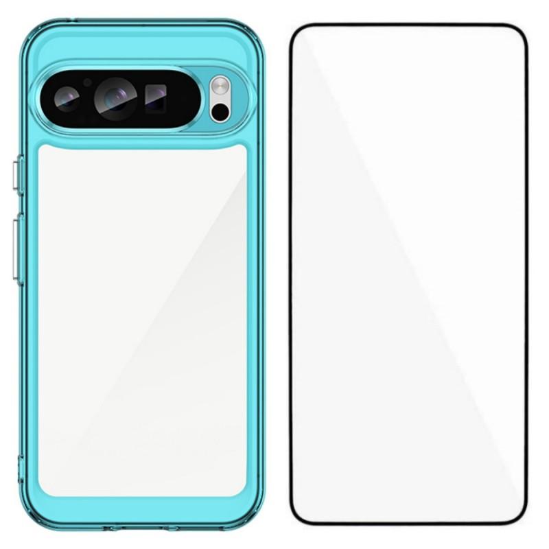 For Google Pixel 9 Pro XL Back Cover WANLONFENG XC Series TPU Acrylic Phone Case with Tempered Glass Film D
For Google Pixel 9 Pro XL Back Cover WANLONFENG XC Series TPU Acrylic Phone Case with Tempered Glass Film D