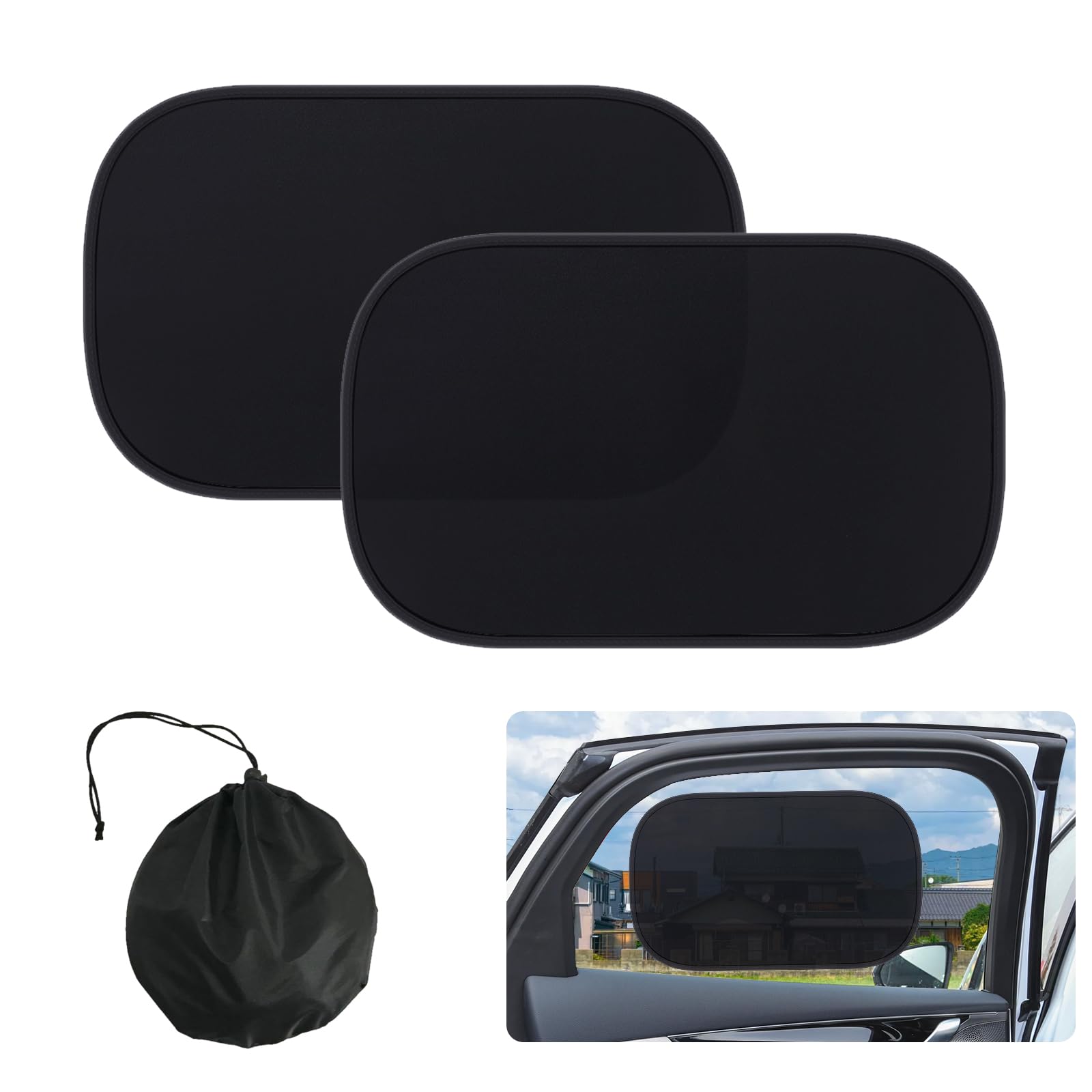 Beleeb Car Sunshade Side UV Installation for and Rear Light Heat Car Interior Child and Pet Storage Case Included (53x36cm) 99% Protection,
Beleeb Car Sunshade Side UV Installation for and Rear Light Heat Car Interior Child and Pet Storage Case Included (53x36cm) 99% Protection,
