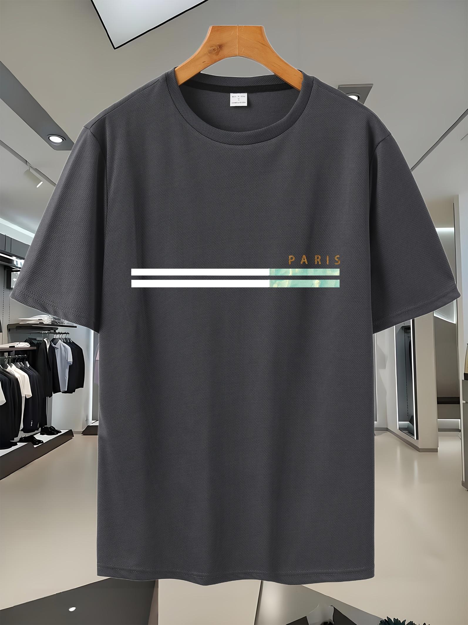Breathable Mesh Short-Sleeve T-shirt - PARIS Graphic L
Breathable Mesh Short-Sleeve T-shirt - PARIS Graphic L