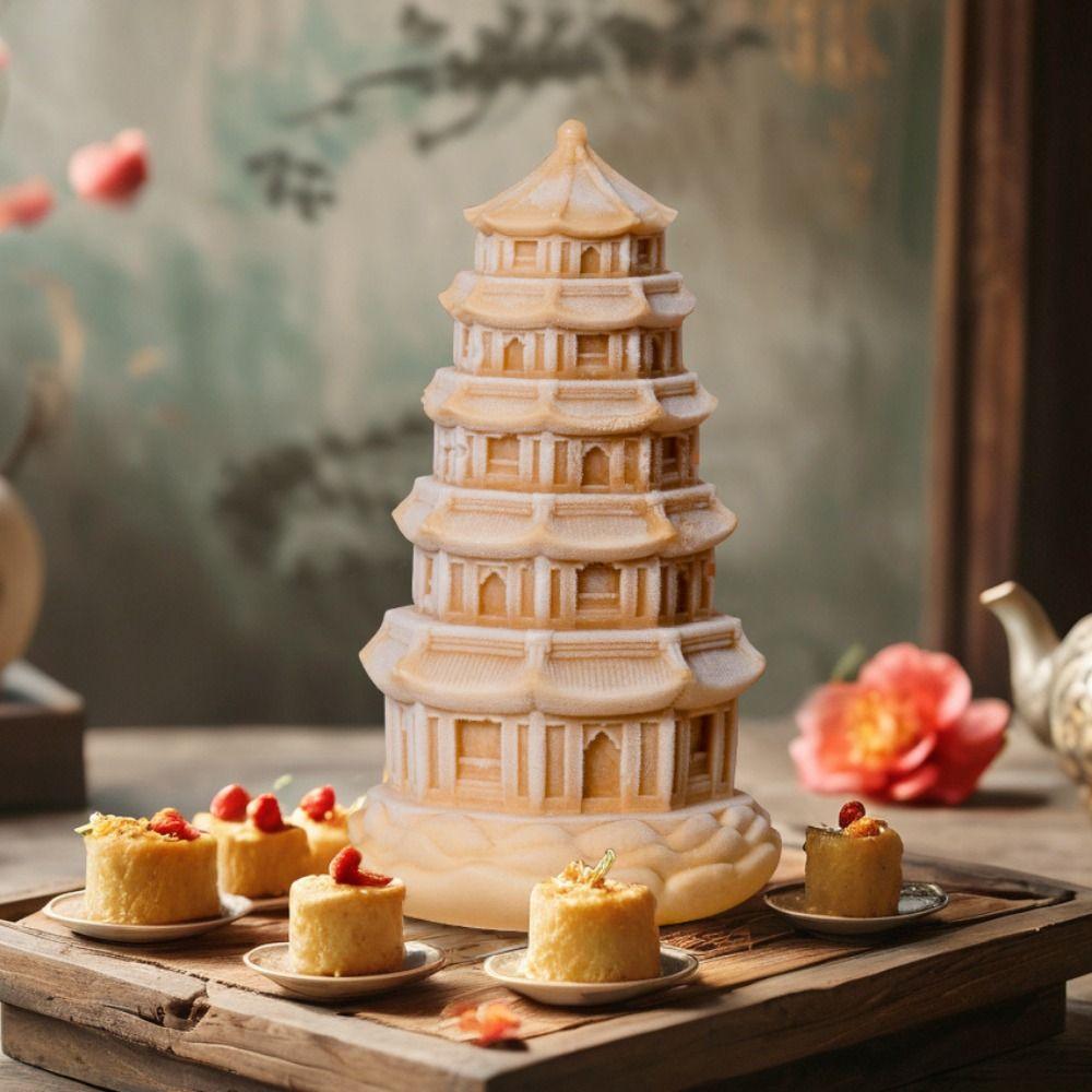 3D Longhua Tower силиконовая форма китайский стиль пудинг желе форма мыло свеча форма для кондитерской
3D Longhua Tower силиконовая форма китайский стиль пудинг желе форма мыло свеча форма для кондитерской