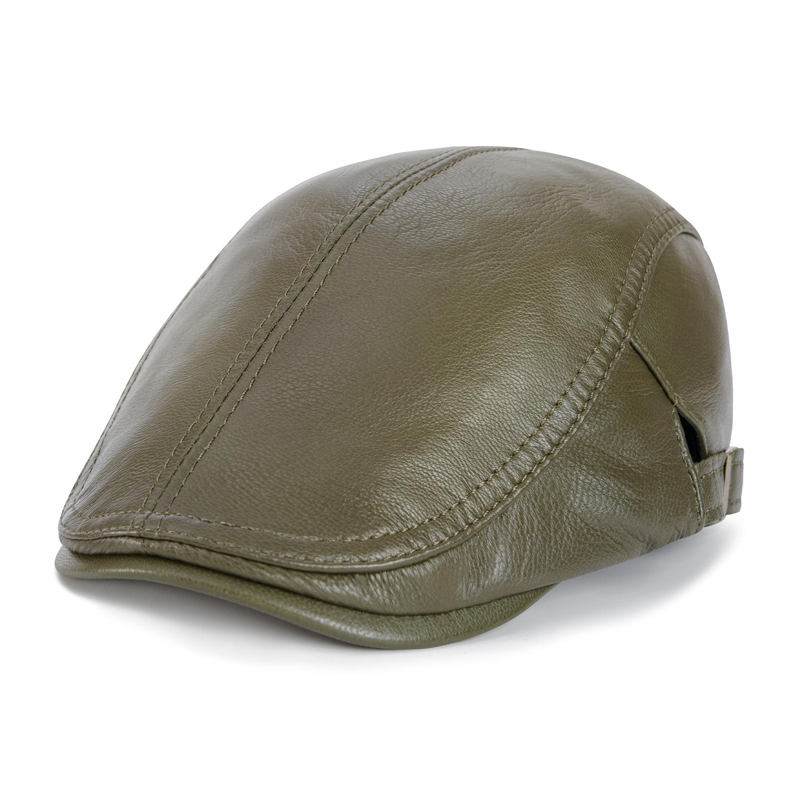 VOBOOM Men s Genuine Lambskin Newsboy Cap Leather Hat Adjustable Beret Caps Classic Golf Flat Ivy Cap Gatsby Driving Fishing Hat 57-60cm армія зелений колір
VOBOOM Men s Genuine Lambskin Newsboy Cap Leather Hat Adjustable Beret Caps Classic Golf Flat Ivy Cap Gatsby Driving Fishing Hat 57-60cm армія зелений колір