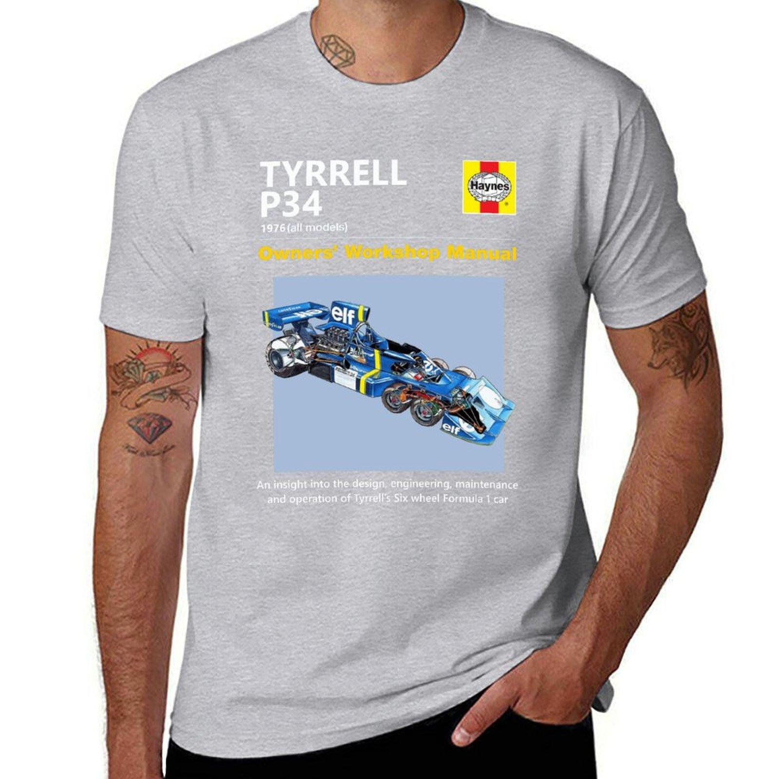 Tyrrell P34 T-Shirt graphic tee shirt graphics heavyweight t shirts for men L
Tyrrell P34 T-Shirt graphic tee shirt graphics heavyweight t shirts for men L