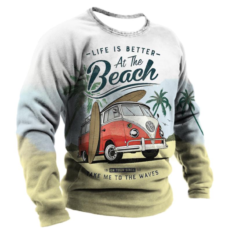 Персонализированная модная повседневная повседневная футболка с длинными рукавами для мужской одежды, американская ретро-уличная модная мужская футболка. 
Персонализированная модная повседневная повседневная футболка с длинными рукавами для мужской одежды, американская ретро-уличная модная мужская футболка.