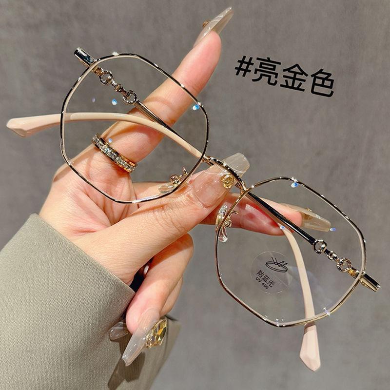 Irregular Frame Blue Light Blocking Myopia Glasses Vintage Shortsighted Eyeglasses Unisex Prescription Eyewear with Diopter -4.0 anti blue light
Irregular Frame Blue Light Blocking Myopia Glasses Vintage Shortsighted Eyeglasses Unisex Prescription Eyewear with Diopter -4.0 anti blue light