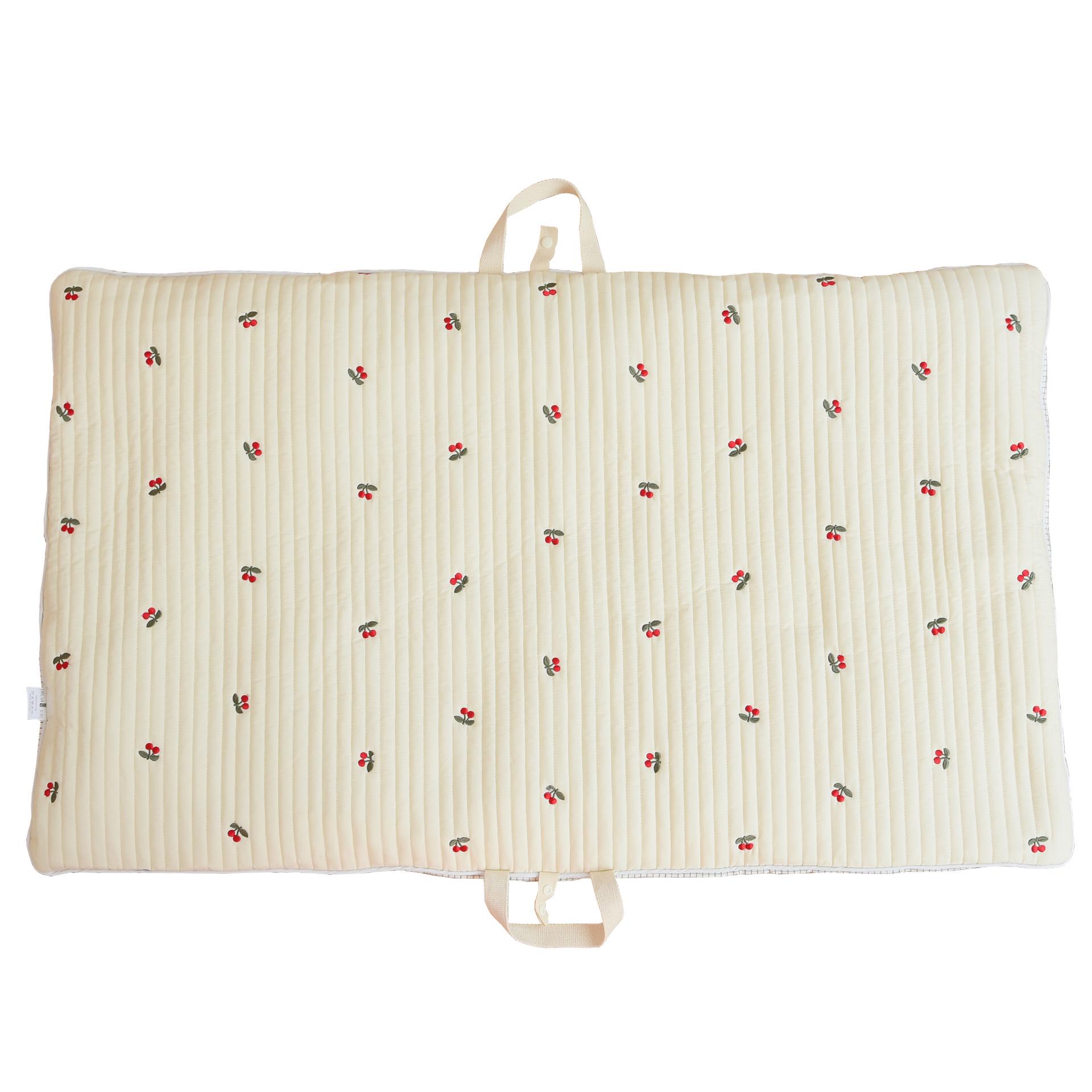 Портативный дышащий хлопковый матрас для детской кроватки - Вышитый, машинная стирка, складной для сна Bear Portable Thick Cushion
Портативный дышащий хлопковый матрас для детской кроватки - Вышитый, машинная стирка, складной для сна Bear Portable Thick Cushion