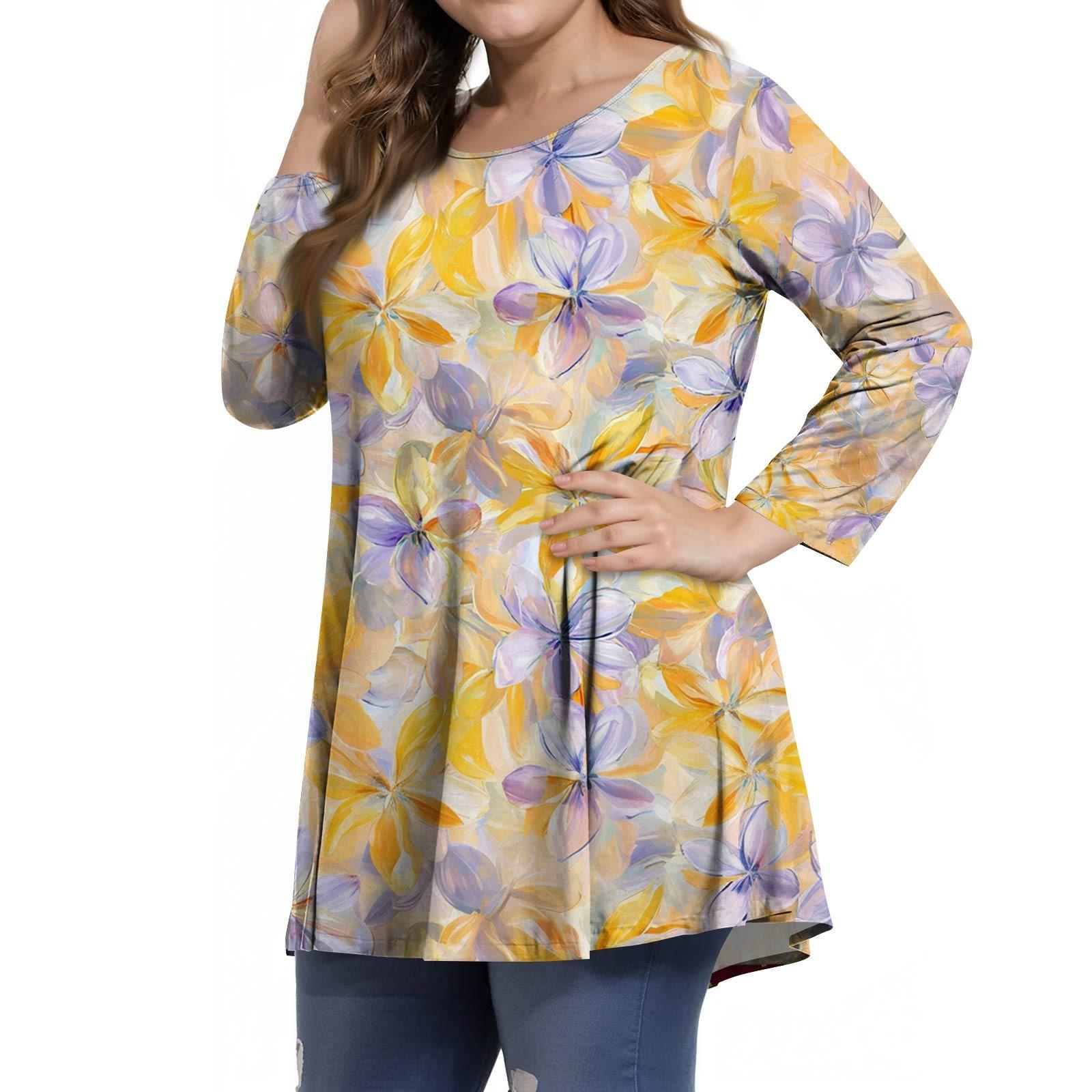 Women s Fashion Casual Print Round Neck 3/4 Sleeve T-Shirt Top XL жовтий
Women s Fashion Casual Print Round Neck 3/4 Sleeve T-Shirt Top XL жовтий
