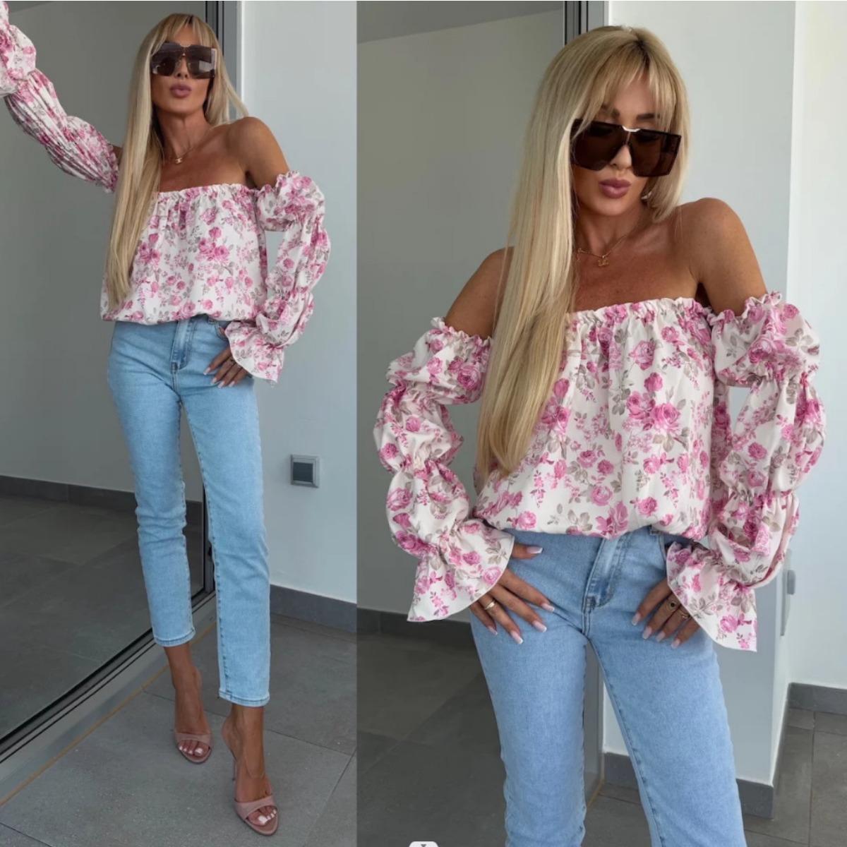 New Arrival Women s Off-the-Shoulder Long Sleeve Printed Waist Cinched Blouse Top for Cross-border EU US Wholesale S
New Arrival Women s Off-the-Shoulder Long Sleeve Printed Waist Cinched Blouse Top for Cross-border EU US Wholesale S