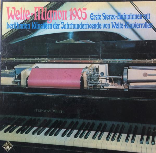 LP Record VARIOUS - Welte-Mignon 1905 Erste Stereo-Aufn SLA25057T15 Telefunken 1971 Germany Classical Used
LP Record VARIOUS - Welte-Mignon 1905 Erste Stereo-Aufn SLA25057T15 Telefunken 1971 Germany Classical Used