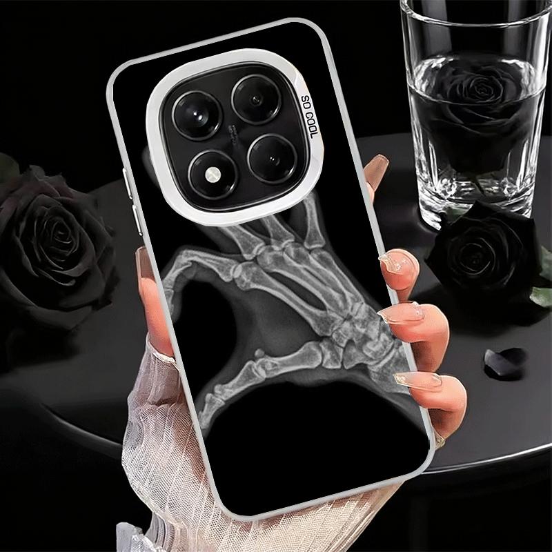 Funny X-Ray Hand Bones Soft Phone Case for Xiaomi Redmi Note 13 14 15 Pro Plus 12S 12 11S 11 11T 10S 10 Shockproof Cover Back Sh Redmi Note 14 4G
Funny X-Ray Hand Bones Soft Phone Case for Xiaomi Redmi Note 13 14 15 Pro Plus 12S 12 11S 11 11T 10S 10 Shockproof Cover Back Sh Redmi Note 14 4G