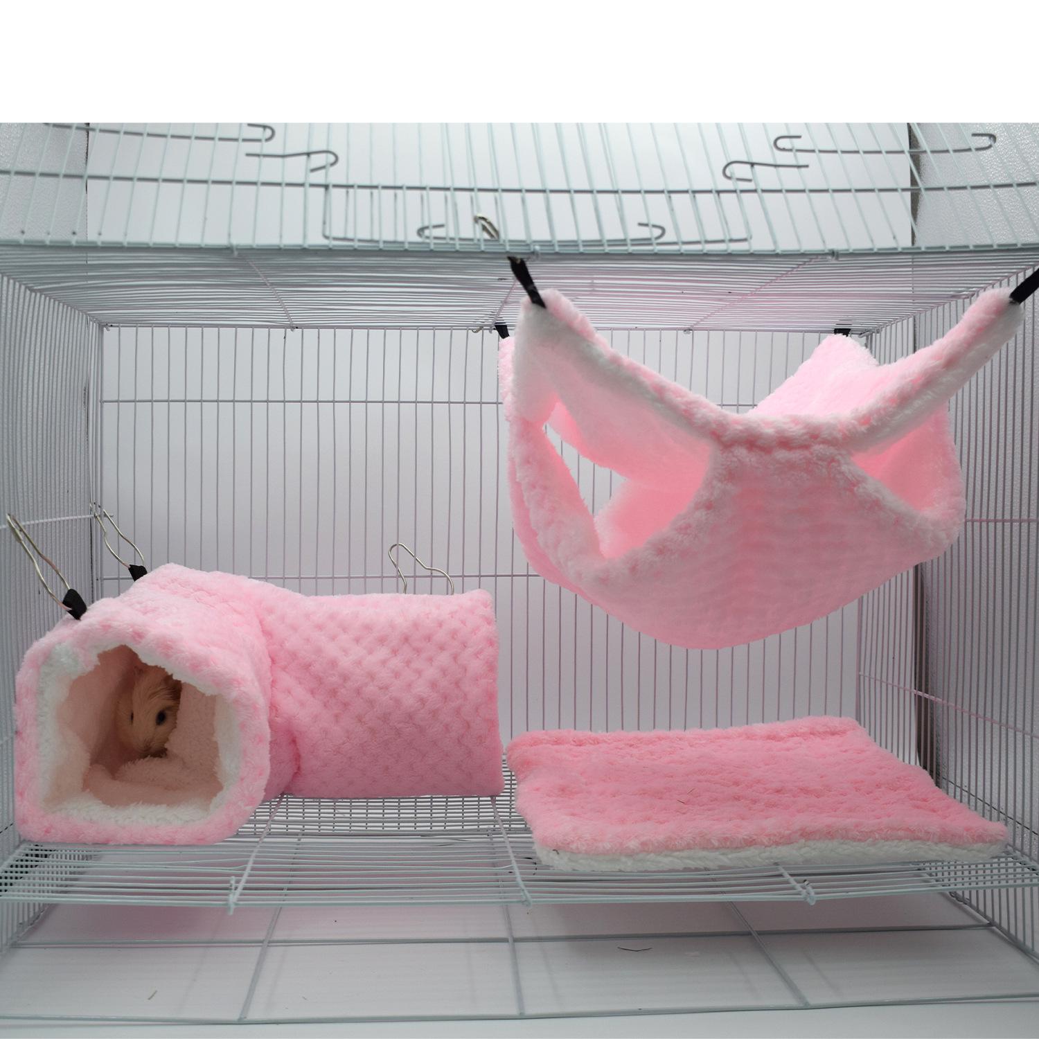Pet Tunnel Hammock Set: Sugar Glider & Guinea Pig Mat, Hamster Nest, and Tunnel Cushion
Pet Tunnel Hammock Set: Sugar Glider & Guinea Pig Mat, Hamster Nest, and Tunnel Cushion