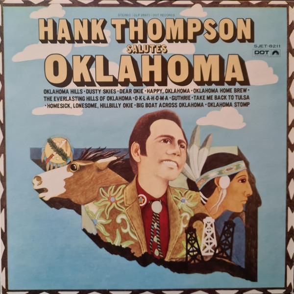 LP Record HANK THOMPSON Hank Thompson Salutes Oklahoma SJET8211 DOT 1970 Japan CountryFolk Used
LP Record HANK THOMPSON Hank Thompson Salutes Oklahoma SJET8211 DOT 1970 Japan CountryFolk Used