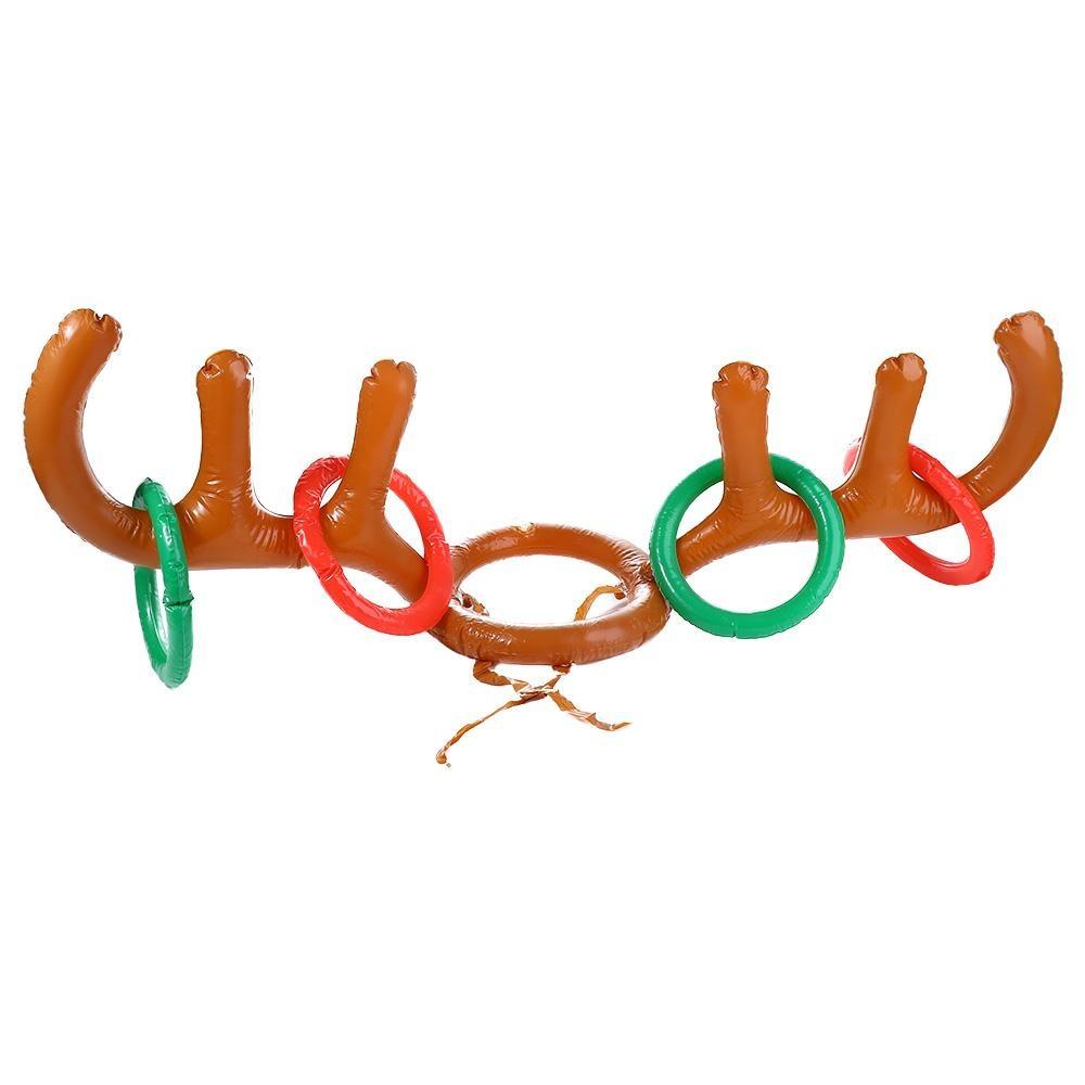 Reindeer Ring Toss Outdoor Ferrule Game Inflated Toys Christmas Headband Inflatable Antler Hat Ferrule Game
Reindeer Ring Toss Outdoor Ferrule Game Inflated Toys Christmas Headband Inflatable Antler Hat Ferrule Game