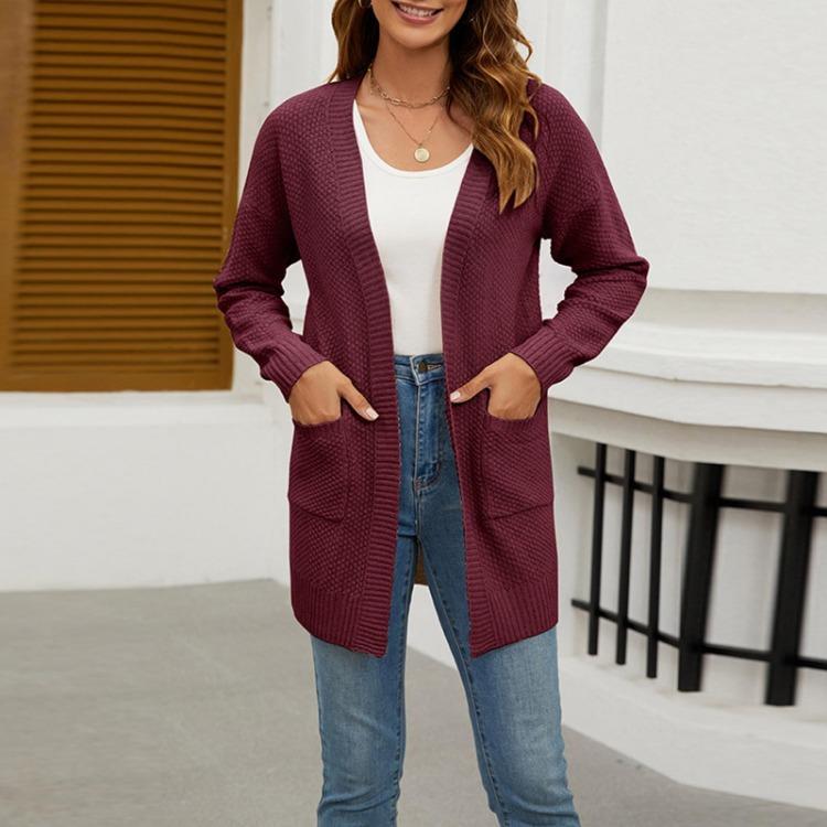 Trendy Street Fashion Womens Casual Knitted Sweater Long Sleeve Comfortable Cardigan XL винний
Trendy Street Fashion Womens Casual Knitted Sweater Long Sleeve Comfortable Cardigan XL винний