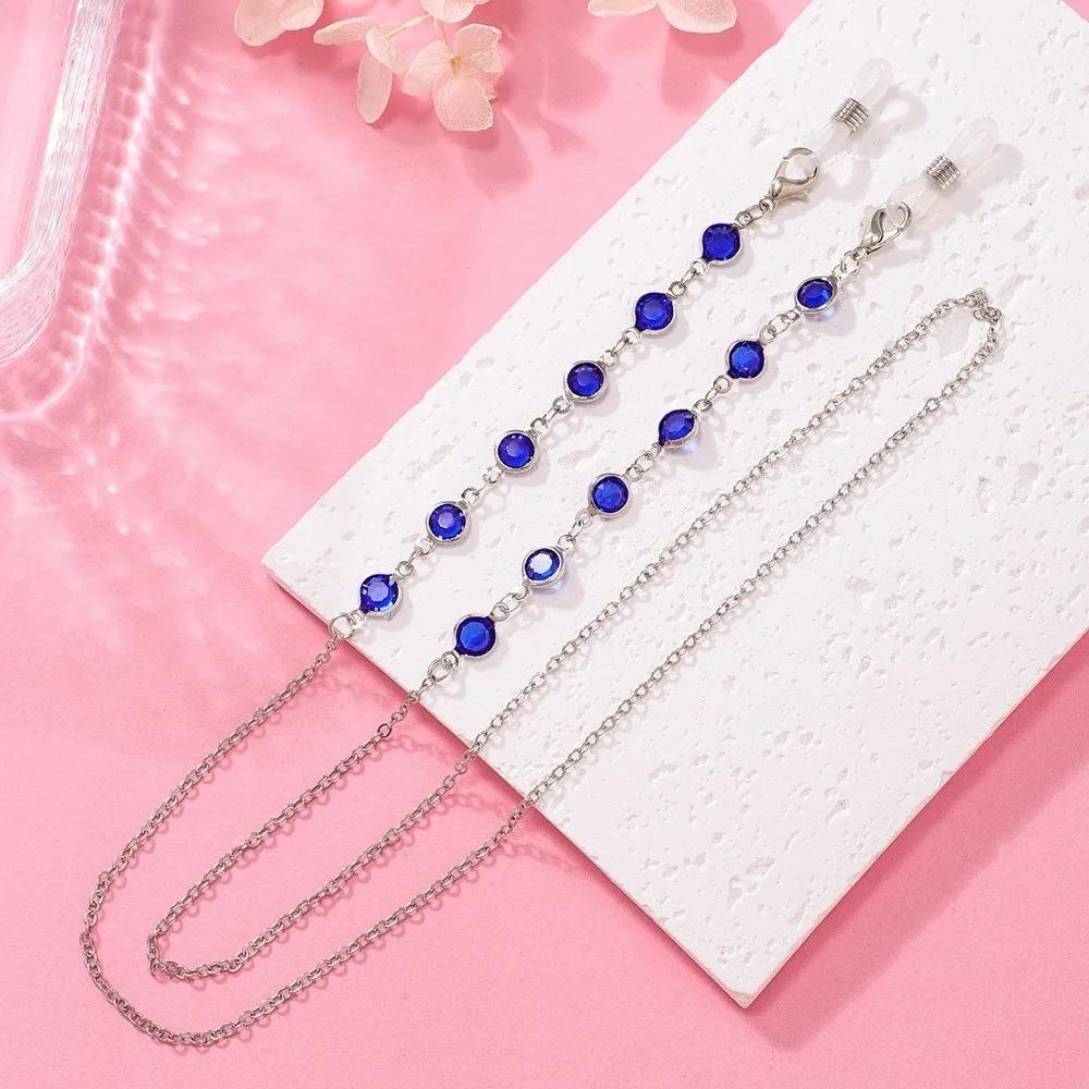Colorful Crystal Beads Eyeglass Holder Anti Drop Multicolor Glasses Chain Nonslip Sunglass Lanyard Straps Eye Accessories
Colorful Crystal Beads Eyeglass Holder Anti Drop Multicolor Glasses Chain Nonslip Sunglass Lanyard Straps Eye Accessories
