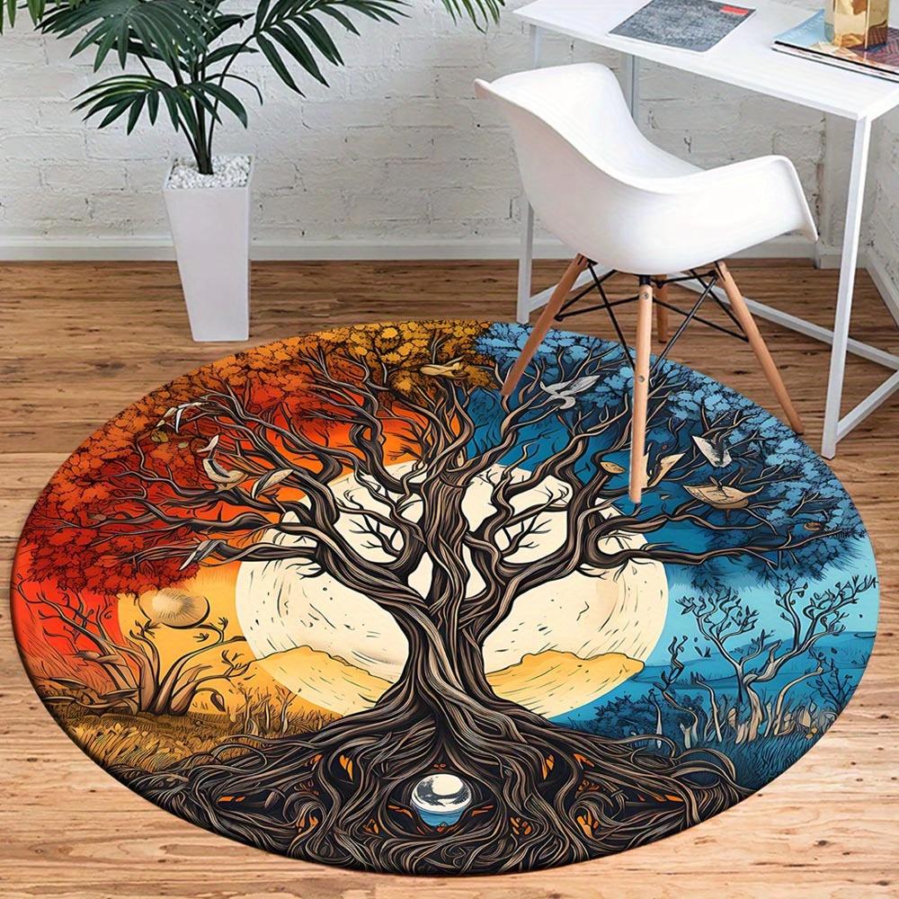 1pc Retro 1972041253 Pattern Round Floor Mat, Non-slip for Living Room Bedroom Chair Carpets Home Decor Gifts, Home Decor Room Decor Outdoor 80cm by 80cm
1pc Retro 1972041253 Pattern Round Floor Mat, Non-slip for Living Room Bedroom Chair Carpets Home Decor Gifts, Home Decor Room Decor Outdoor 80cm by 80cm