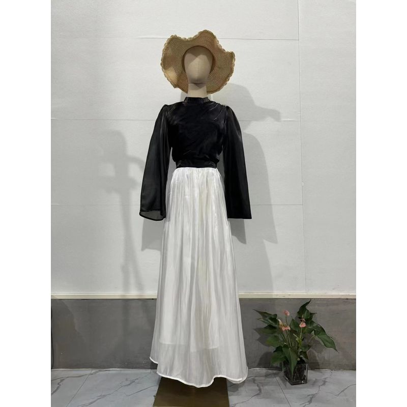 Модный стиль Новинка Приталенное Платье с Эффектом Похудения Чувство Дизайна Модное Лоскутное Платье Скомбинированное Платье до Талии Image color S
Модный стиль Новинка Приталенное Платье с Эффектом Похудения Чувство Дизайна Модное Лоскутное Платье Скомбинированное Платье до Талии Image color S