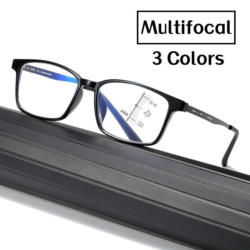 Очки для чтения Titaninum Multifocal для мужчин и женщин, блокирующие синий свет, готовые очки для пресбиопии, очки для дальних и ближних диоптрий
Очки для чтения Titaninum Multifocal для мужчин и женщин, блокирующие синий свет, готовые очки для пресбиопии, очки для дальних и ближних диоптрий