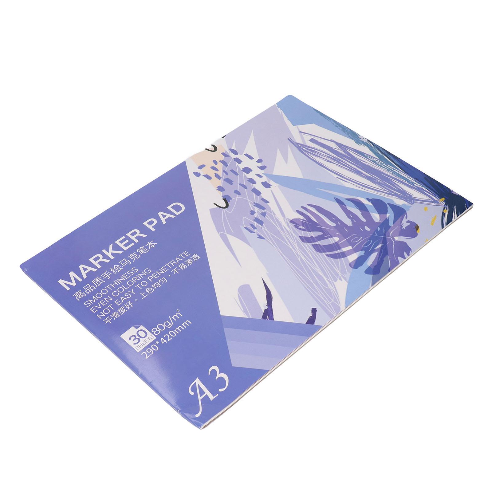 Блокнот для маркеров, альбом для рисования, 30 листов бумаги, художественная бумага, 80 г/м2, принадлежности для рисования, формат А3 A3
Блокнот для маркеров, альбом для рисования, 30 листов бумаги, художественная бумага, 80 г/м2, принадлежности для рисования, формат А3 A3