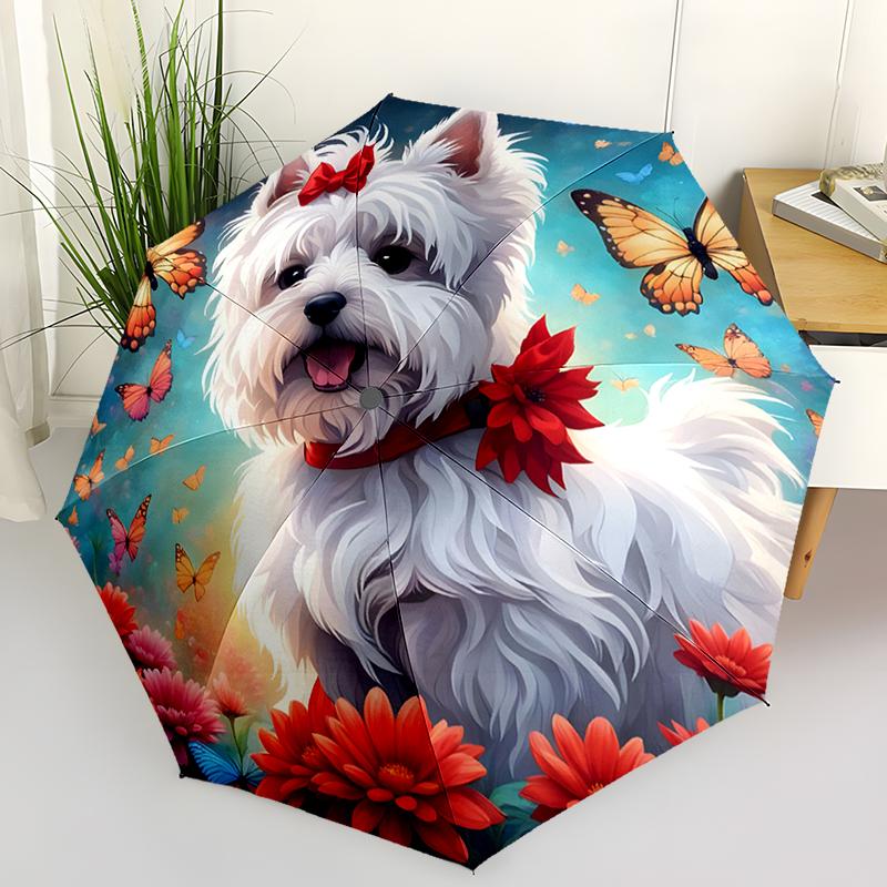 1PC Cute Puppy Dog Folding Umbrella Fashion Auto-Open Design 8 Iron Ribs Plastic Handle Foldable Sunshade Perfect Christmas Gift
1PC Cute Puppy Dog Folding Umbrella Fashion Auto-Open Design 8 Iron Ribs Plastic Handle Foldable Sunshade Perfect Christmas Gift