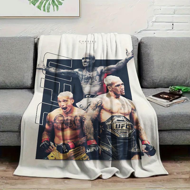 1Pc Charles Oliveira Print Flannel Blanket, High quality Comfortable for All Seasons, Warmth and Comfort, Perfect for Christmas Gifts 80cm x 120cm
1Pc Charles Oliveira Print Flannel Blanket, High quality Comfortable for All Seasons, Warmth and Comfort, Perfect for Christmas Gifts 80cm x 120cm