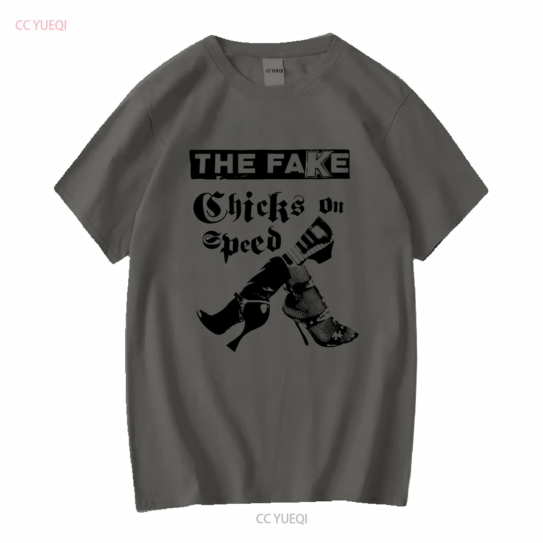 Vintage The Fake Chicks On Speed Album Band 90s Women s Reworked T Shirt Medium vintage Washed Versatile Stylish Slightly 4XL
Vintage The Fake Chicks On Speed Album Band 90s Women s Reworked T Shirt Medium vintage Washed Versatile Stylish Slightly 4XL